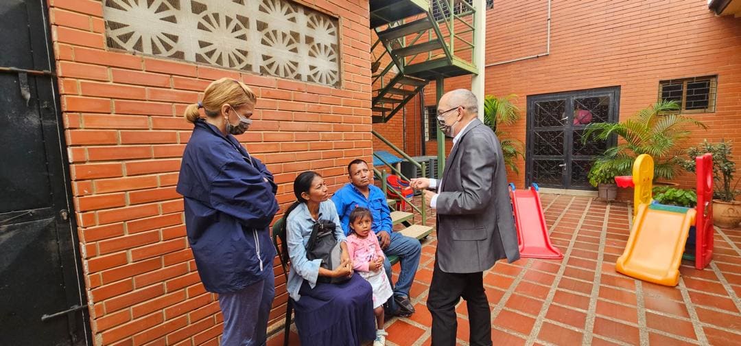 Acompañamiento a una familia de la comunidad