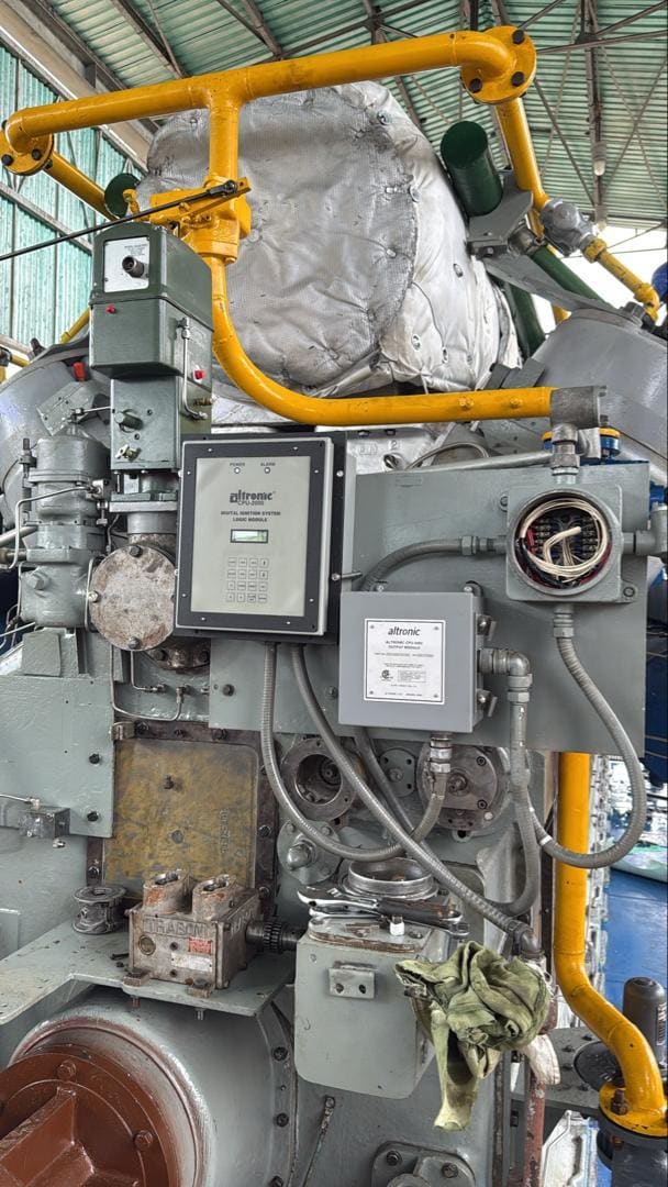 Sistema de encendido Altronic en motocompresor