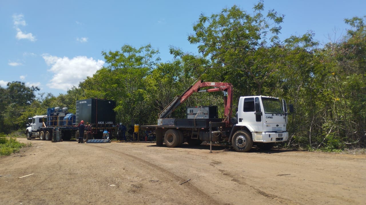 Convoy de mudanza RVF en carretera